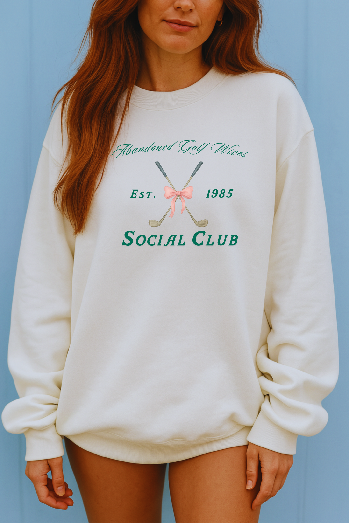 Abandoned Golf Wives Social Club Sweatshirt – Country Club Crewneck