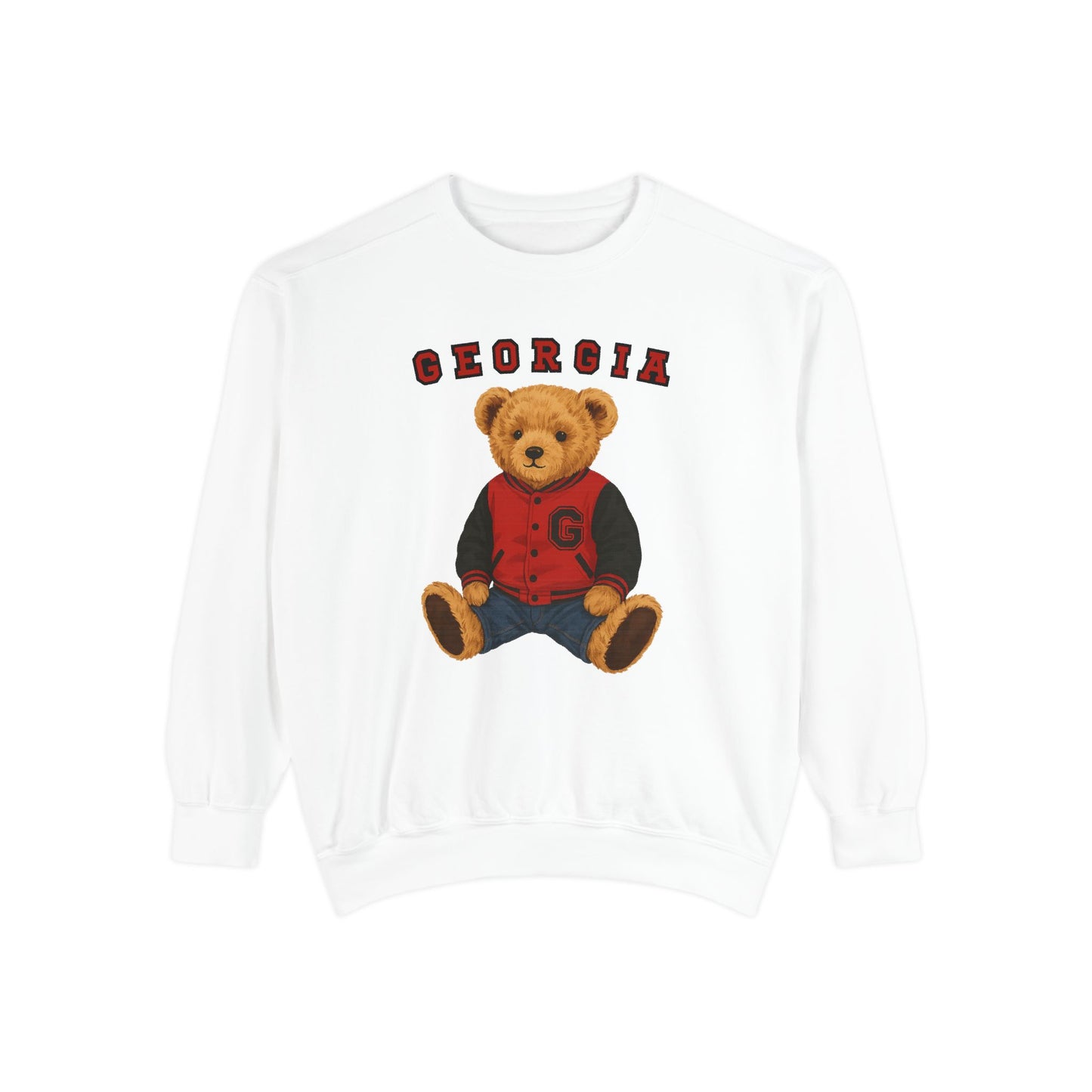 Georgia Varsity Bear Crew Sweatshirt