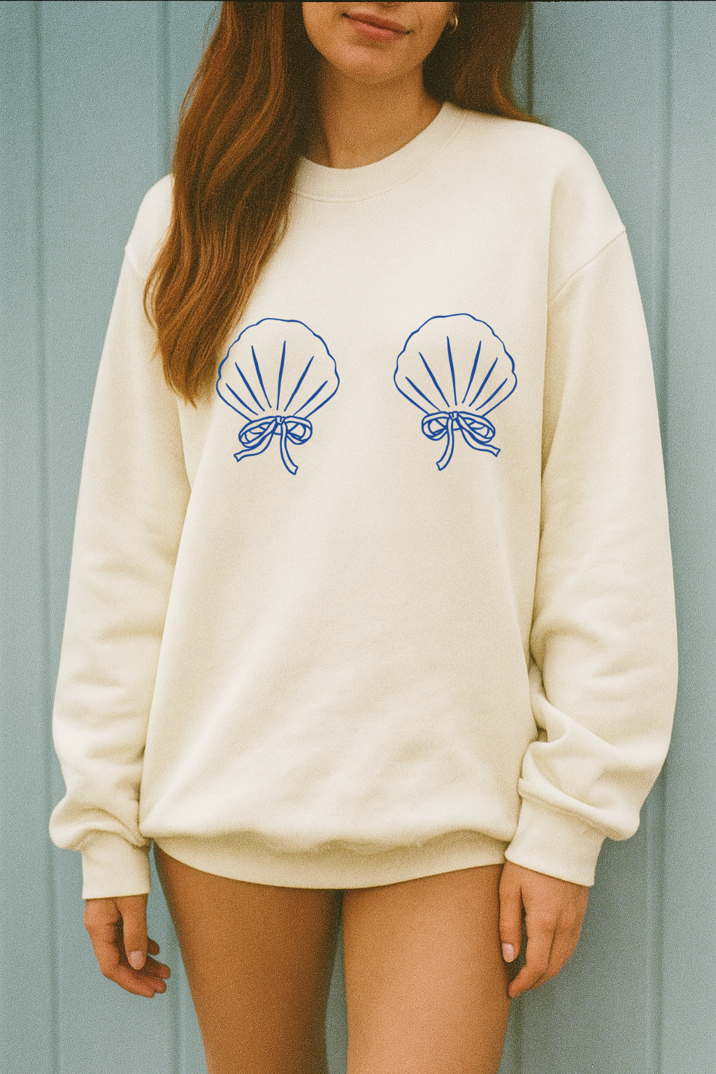Seashells & Wedding Bells Sweatshirt - The Main Mermaid