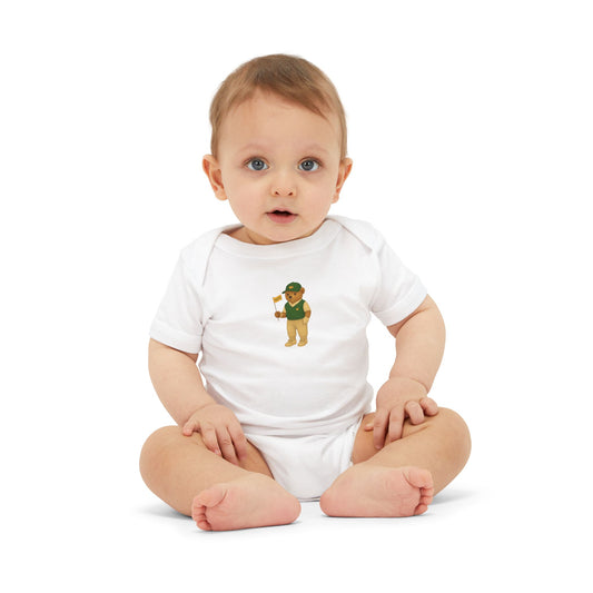 Baby Golf Master Bear Onesie