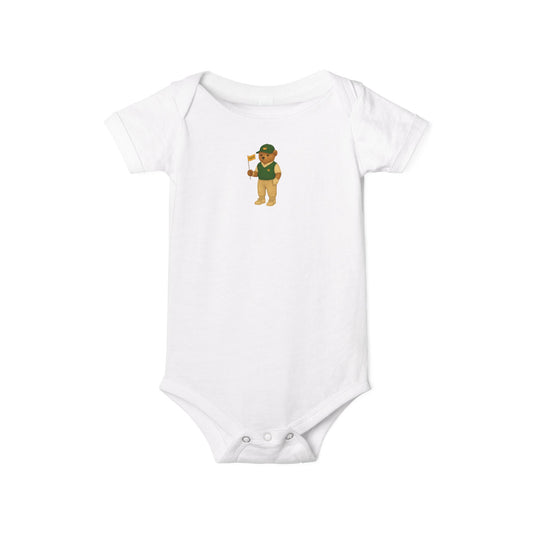 Baby Golf Master Bear Onesie